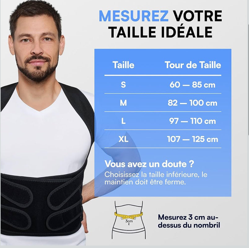 Correcteur de Posture Dos & Épaules